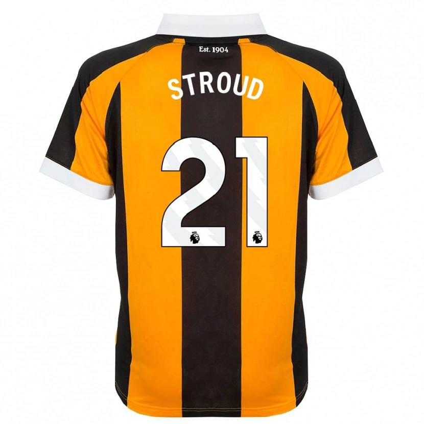 Danxen Herren Elliot Stroud #21 Orange Schwarz Weiß Heimtrikot Trikot 2026/27 T-Shirt Schweiz