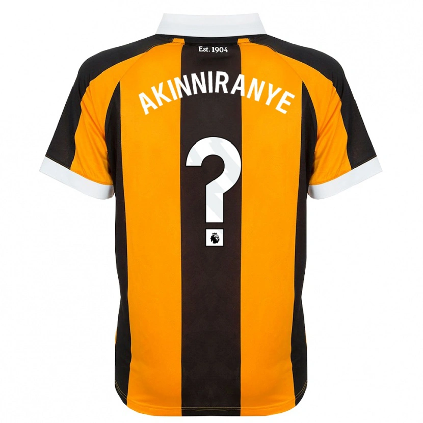 Danxen Herren George Akinniranye #0 Orange Schwarz Weiß Heimtrikot Trikot 2026/27 T-Shirt Schweiz