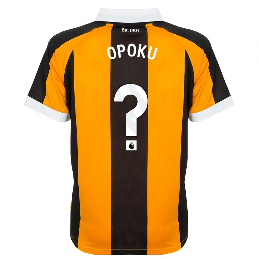 Danxen Herren Sam Opoku #0 Orange Schwarz Weiß Heimtrikot Trikot 2026/27 T-Shirt Schweiz