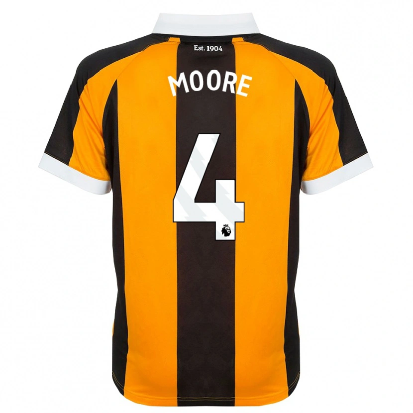 Danxen Herren Bobby Moore #4 Orange Schwarz Weiß Heimtrikot Trikot 2026/27 T-Shirt Schweiz