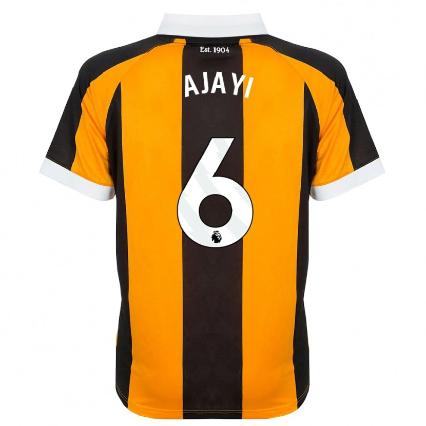 Danxen Herren Semi Ajayi #6 Orange Schwarz Weiß Heimtrikot Trikot 2026/27 T-Shirt Schweiz