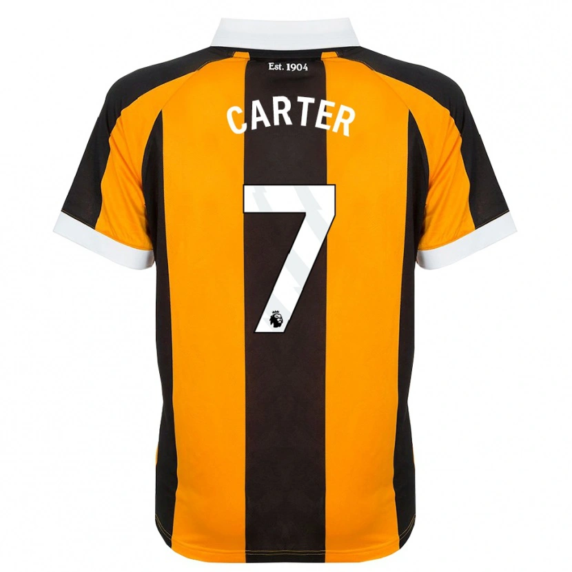 Danxen Herren Ramell Carter #7 Orange Schwarz Weiß Heimtrikot Trikot 2026/27 T-Shirt Schweiz