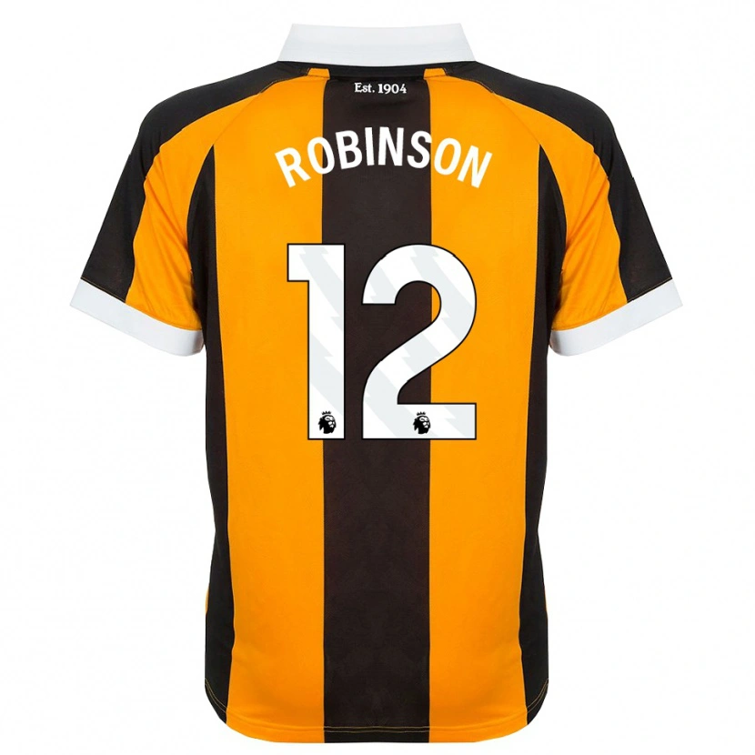 Danxen Herren Ben Robinson #12 Orange Schwarz Weiß Heimtrikot Trikot 2026/27 T-Shirt Schweiz