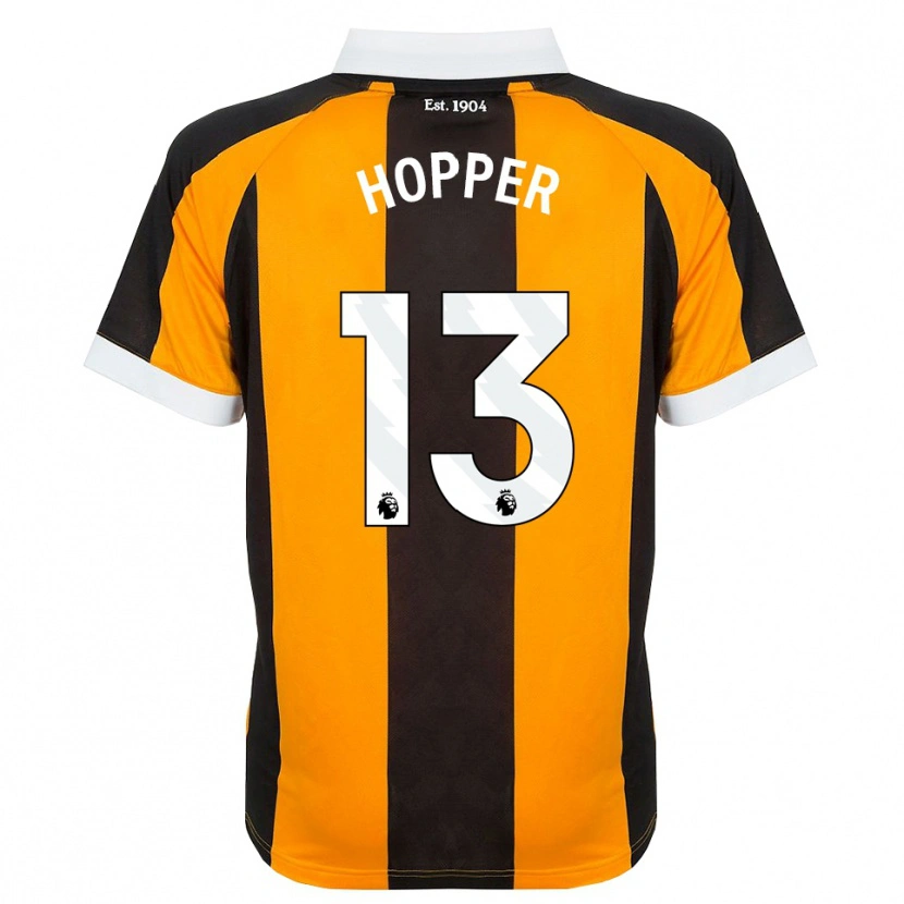 Danxen Herren Jake Hopper #13 Orange Schwarz Weiß Heimtrikot Trikot 2026/27 T-Shirt Schweiz