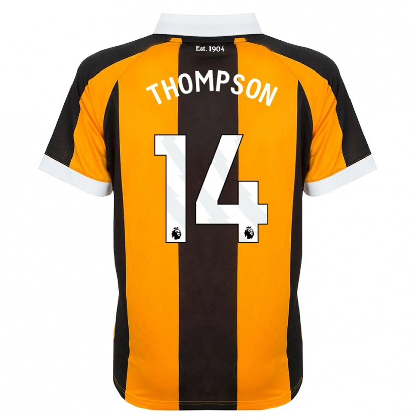 Danxen Herren Katie Thompson #14 Orange Schwarz Weiß Heimtrikot Trikot 2026/27 T-Shirt Schweiz