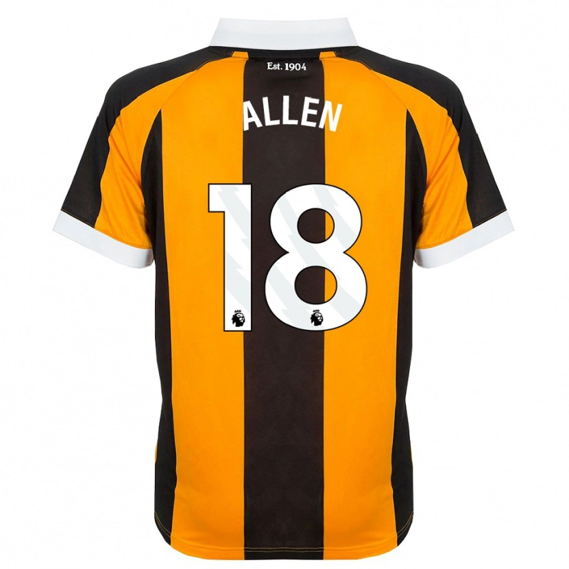 Danxen Herren Aaliyah Allen #18 Orange Schwarz Weiß Heimtrikot Trikot 2026/27 T-Shirt Schweiz