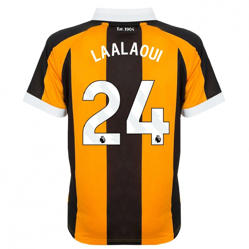 Danxen Herren Reda Laalaoui #24 Orange Schwarz Weiß Heimtrikot Trikot 2026/27 T-Shirt Schweiz