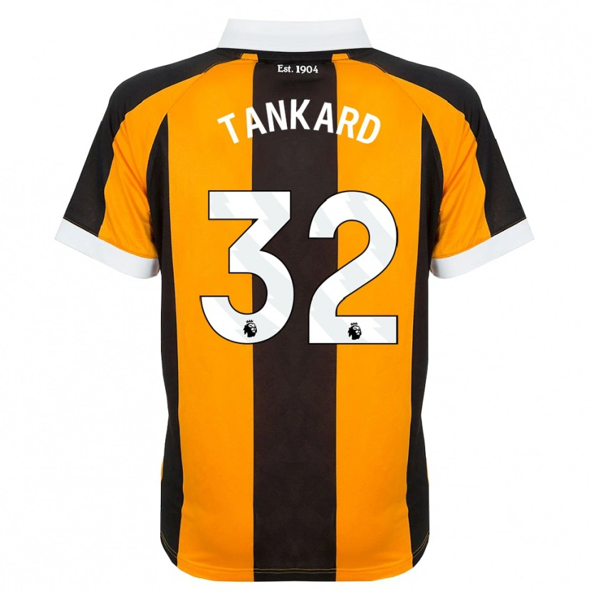 Danxen Herren Lily Tankard #32 Orange Schwarz Weiß Heimtrikot Trikot 2026/27 T-Shirt Schweiz