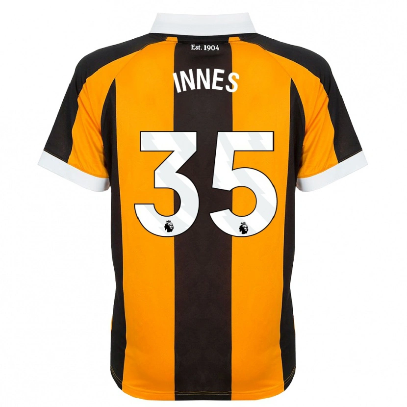 Danxen Herren Emma Innes #35 Orange Schwarz Weiß Heimtrikot Trikot 2026/27 T-Shirt Schweiz