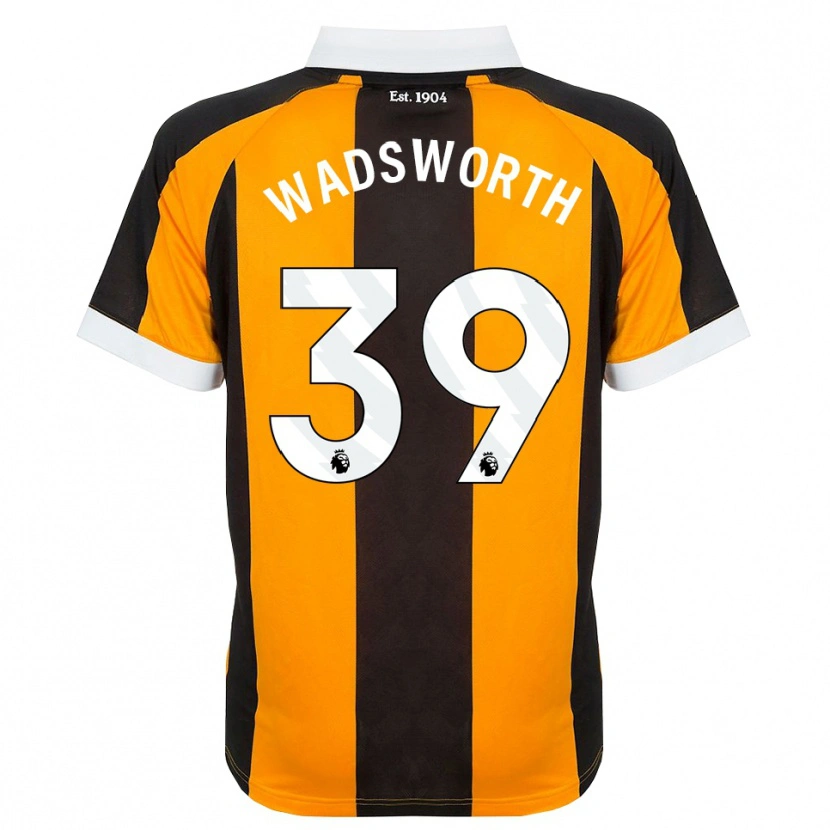 Danxen Herren Noah Wadsworth #39 Orange Schwarz Weiß Heimtrikot Trikot 2026/27 T-Shirt Schweiz