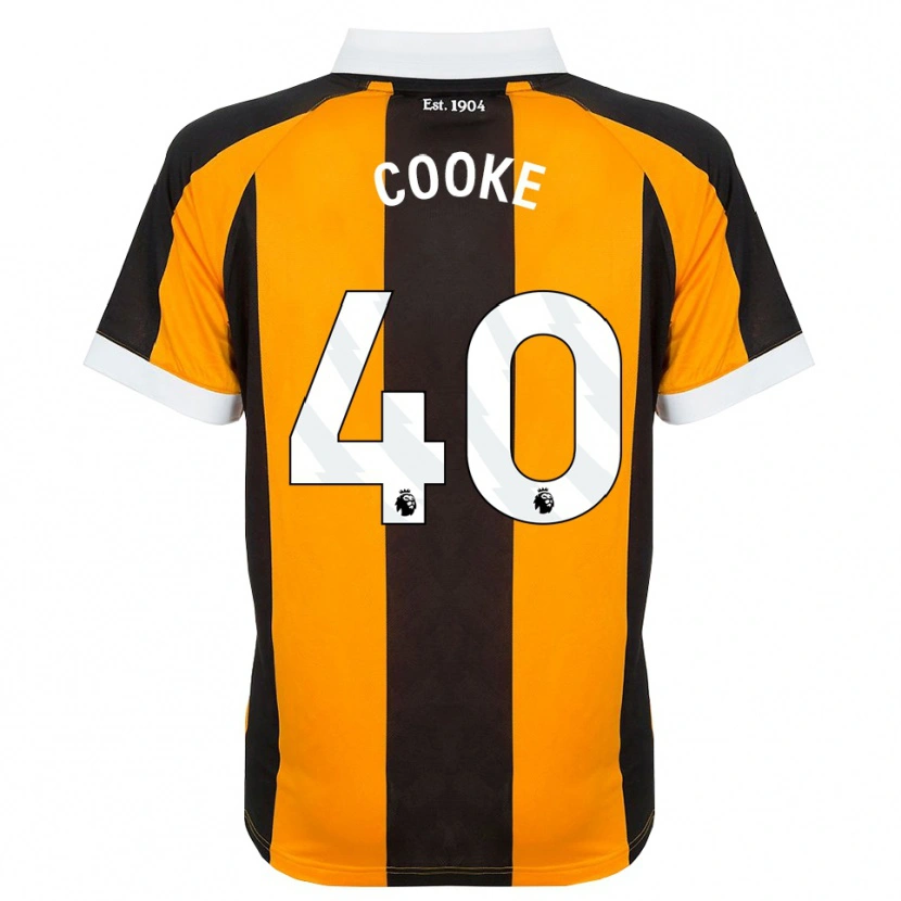 Danxen Herren Megan Cooke #40 Orange Schwarz Weiß Heimtrikot Trikot 2026/27 T-Shirt Schweiz