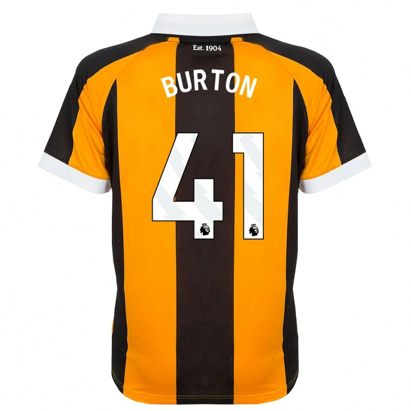Danxen Herren Jess Burton #41 Orange Schwarz Weiß Heimtrikot Trikot 2026/27 T-Shirt Schweiz