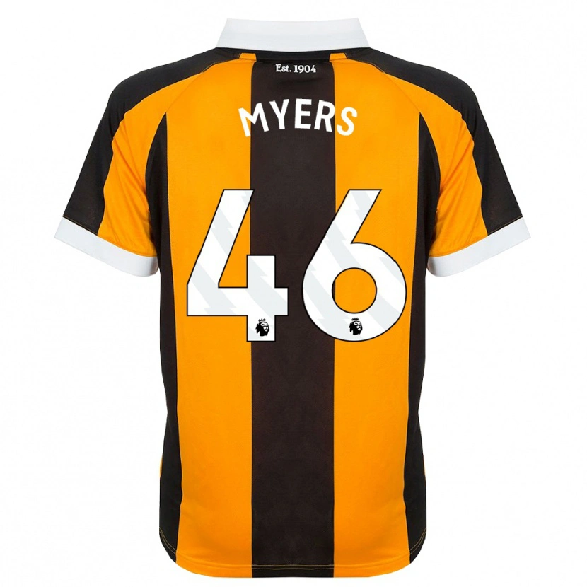 Danxen Herren Zane Myers #46 Orange Schwarz Weiß Heimtrikot Trikot 2026/27 T-Shirt Schweiz