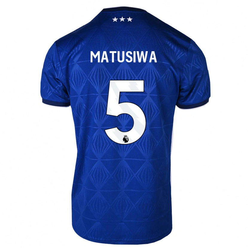 Danxen Herren Azor Matusiwa #5 Mittelblau Weiß Rot Heimtrikot Trikot 2026/27 T-Shirt Schweiz