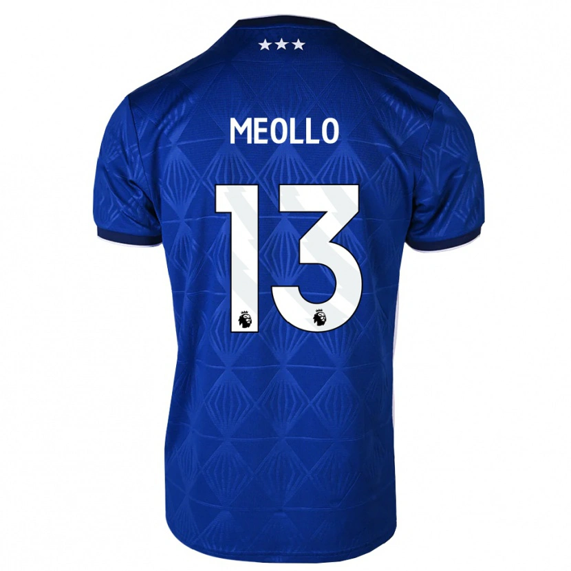 Danxen Herren Nina Meollo #13 Mittelblau Weiß Rot Heimtrikot Trikot 2026/27 T-Shirt Schweiz