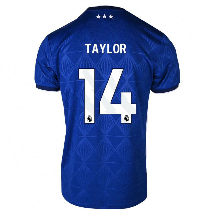 Danxen Herren Jack Taylor #14 Mittelblau Weiß Rot Heimtrikot Trikot 2026/27 T-Shirt Schweiz