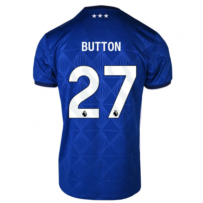 Danxen Herren David Button #27 Mittelblau Weiß Rot Heimtrikot Trikot 2026/27 T-Shirt Schweiz