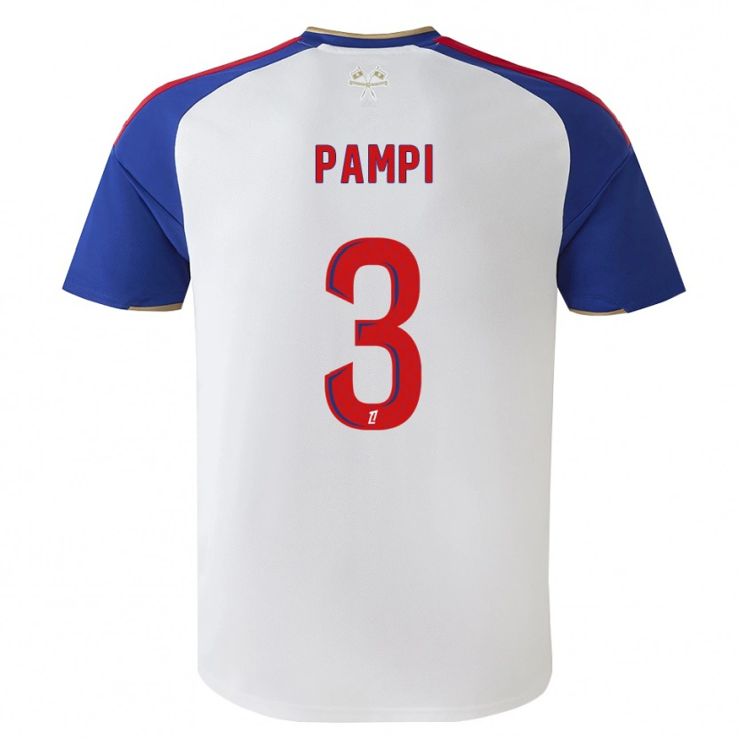 Danxen Herren Emanuel Pampi #3 Königsblau Rot Weiß Heimtrikot Trikot 2026/27 T-Shirt Schweiz