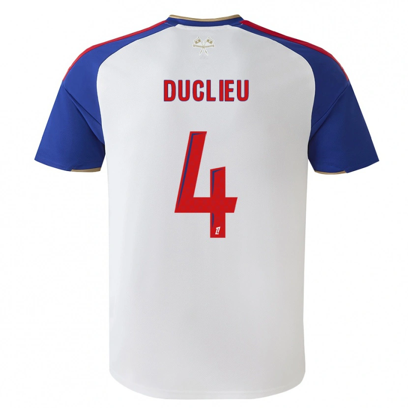 Danxen Herren Noah Duclieu #4 Königsblau Rot Weiß Heimtrikot Trikot 2026/27 T-Shirt Schweiz