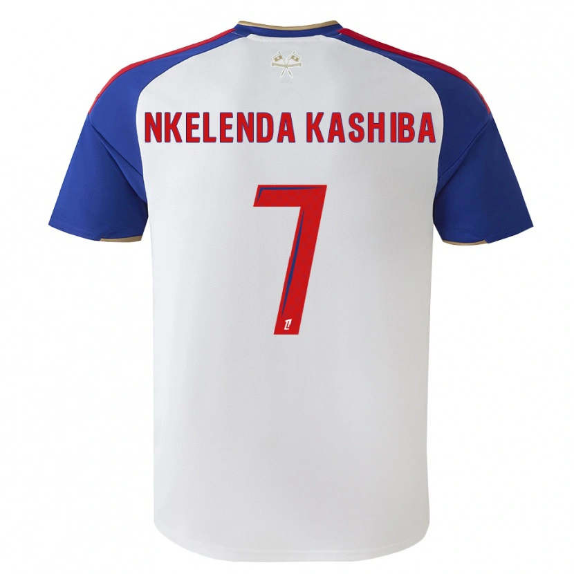 Danxen Herren Jason Nkelenda Kashiba #7 Königsblau Rot Weiß Heimtrikot Trikot 2026/27 T-Shirt Schweiz