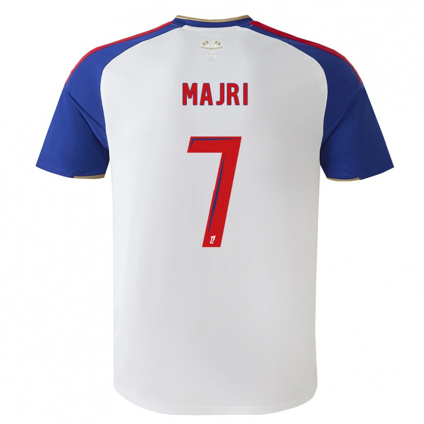 Danxen Herren Amel Majri #7 Königsblau Rot Weiß Heimtrikot Trikot 2026/27 T-Shirt Schweiz