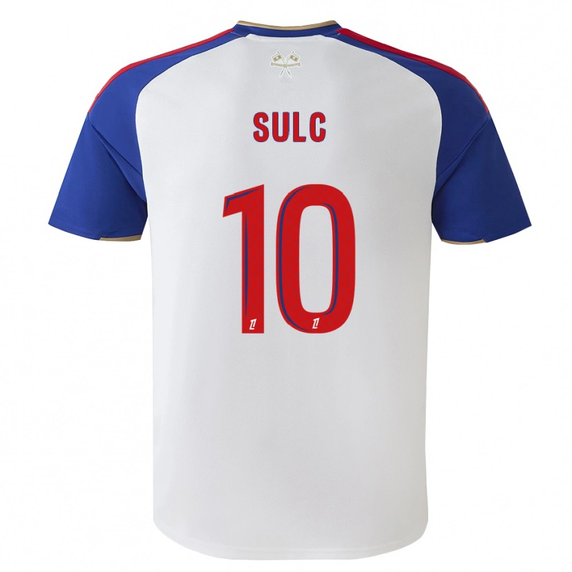 Danxen Herren Pavel Sulc #10 Königsblau Rot Weiß Heimtrikot Trikot 2026/27 T-Shirt Schweiz