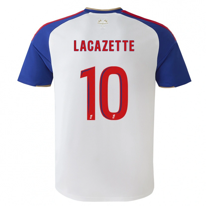 Danxen Herren Alexandre Lacazette #10 Königsblau Rot Weiß Heimtrikot Trikot 2026/27 T-Shirt Schweiz