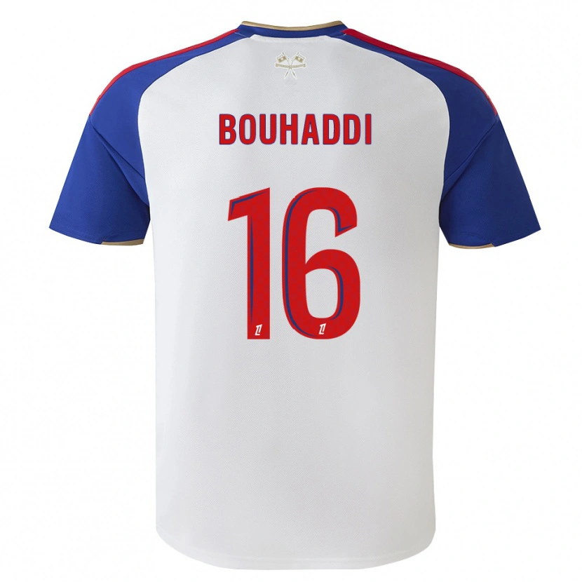 Danxen Herren Sarah Bouhaddi #16 Königsblau Rot Weiß Heimtrikot Trikot 2026/27 T-Shirt Schweiz
