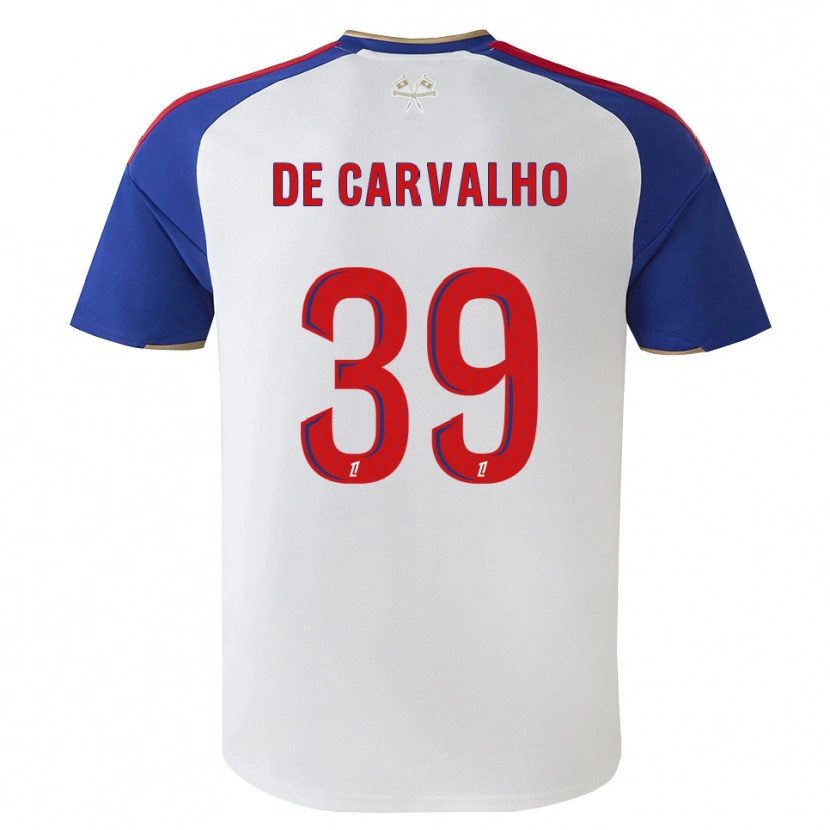 Danxen Herren Mathys De Carvalho #39 Königsblau Rot Weiß Heimtrikot Trikot 2026/27 T-Shirt Schweiz