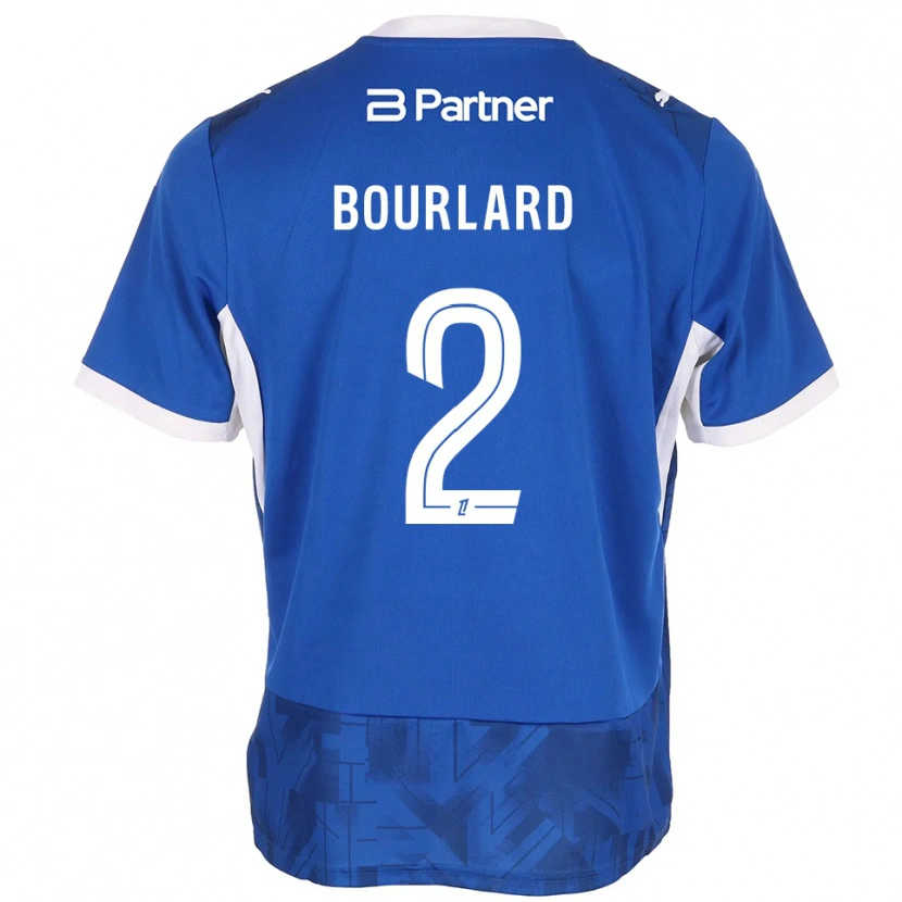 Danxen Herren Liam Bourlard #2 Mittelblau Weiß Heimtrikot Trikot 2026/27 T-Shirt Schweiz