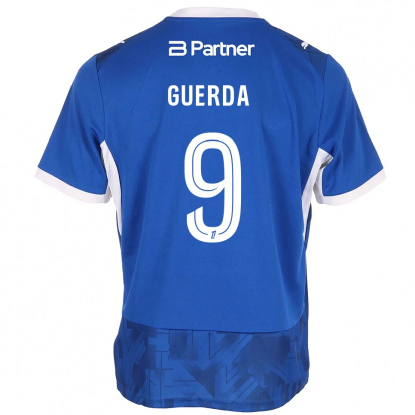 Danxen Herren Rylan Guerda #9 Mittelblau Weiß Heimtrikot Trikot 2026/27 T-Shirt Schweiz