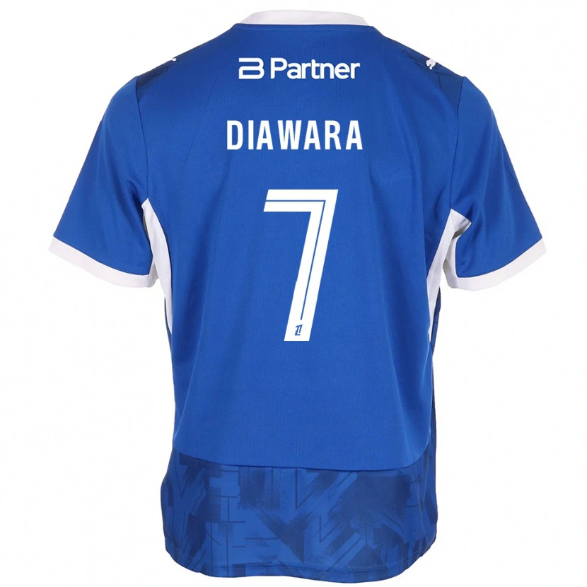 Danxen Herren Kandet Diawara #7 Mittelblau Weiß Heimtrikot Trikot 2026/27 T-Shirt Schweiz