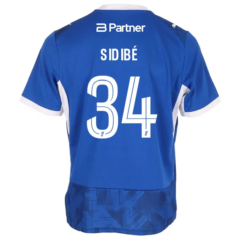 Danxen Herren Aly Sidibé #34 Mittelblau Weiß Heimtrikot Trikot 2026/27 T-Shirt Schweiz