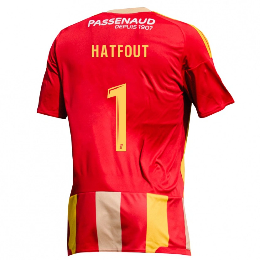 Danxen Herren Ewan Hatfout #1 Rot Gelb Grün Heimtrikot Trikot 2026/27 T-Shirt Schweiz