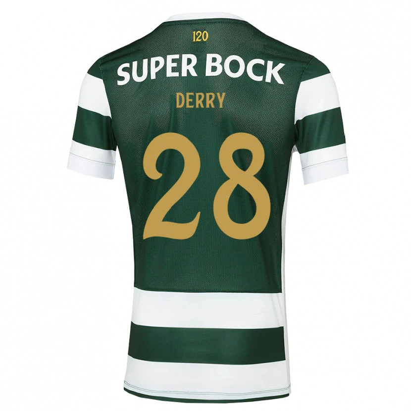Danxen Herren Jesse Derry #28 Dunkelschiefergrau Weiß Heimtrikot Trikot 2026/27 T-Shirt Schweiz
