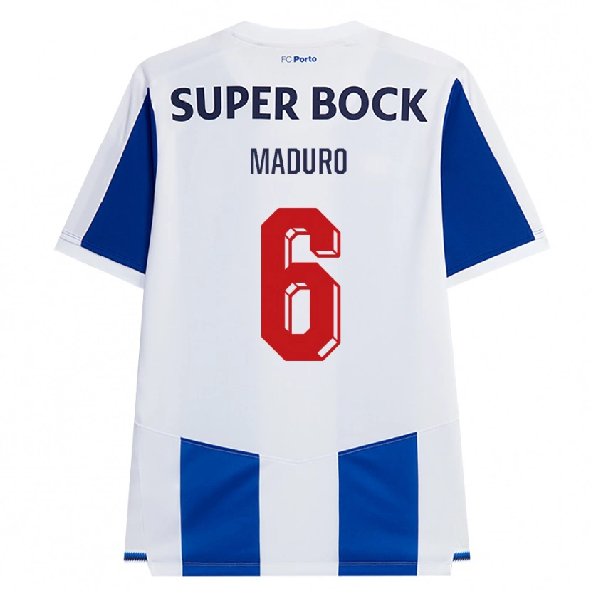 Danxen Herren Henrique Maduro #6 Blau Weiß Rot Heimtrikot Trikot 2026/27 T-Shirt Schweiz