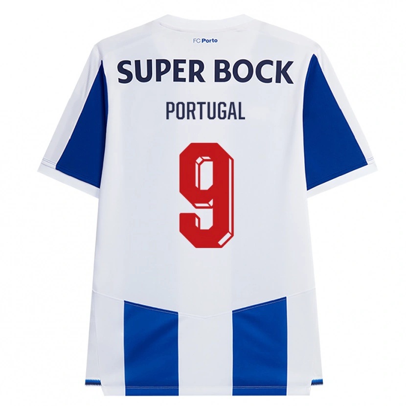 Danxen Herren Tiago Portugal #9 Blau Weiß Rot Heimtrikot Trikot 2026/27 T-Shirt Schweiz