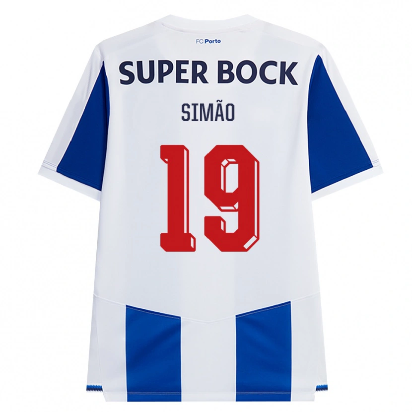 Danxen Herren Martim Simão #19 Blau Weiß Rot Heimtrikot Trikot 2026/27 T-Shirt Schweiz