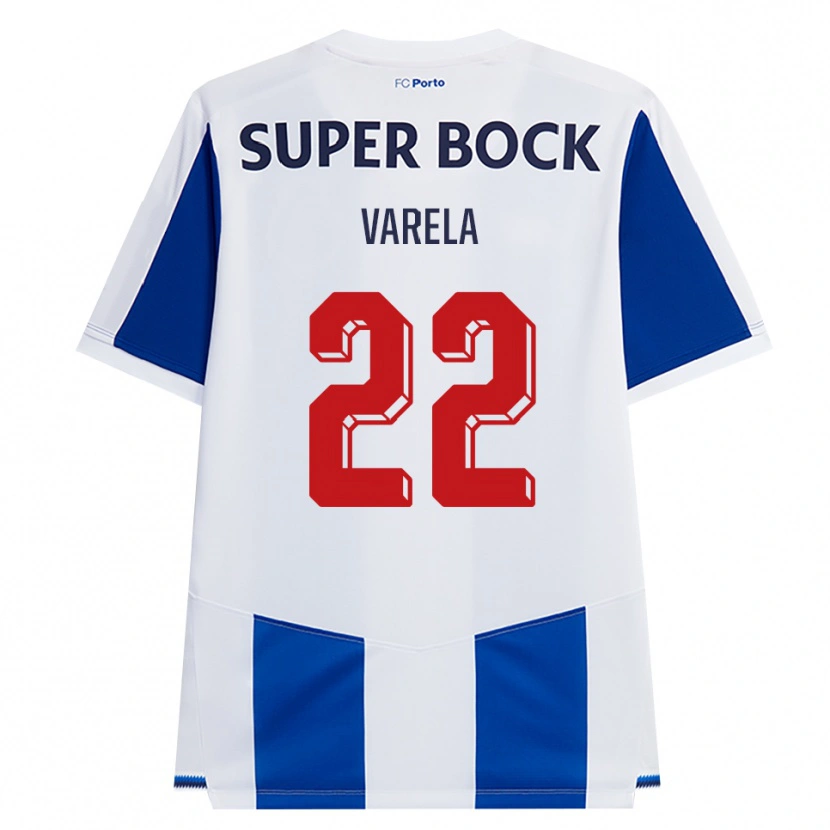 Danxen Herren Alan Varela #22 Blau Weiß Rot Heimtrikot Trikot 2026/27 T-Shirt Schweiz