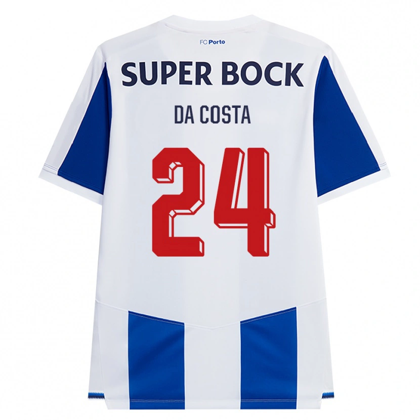 Danxen Herren Seif Da Costa #24 Blau Weiß Rot Heimtrikot Trikot 2026/27 T-Shirt Schweiz