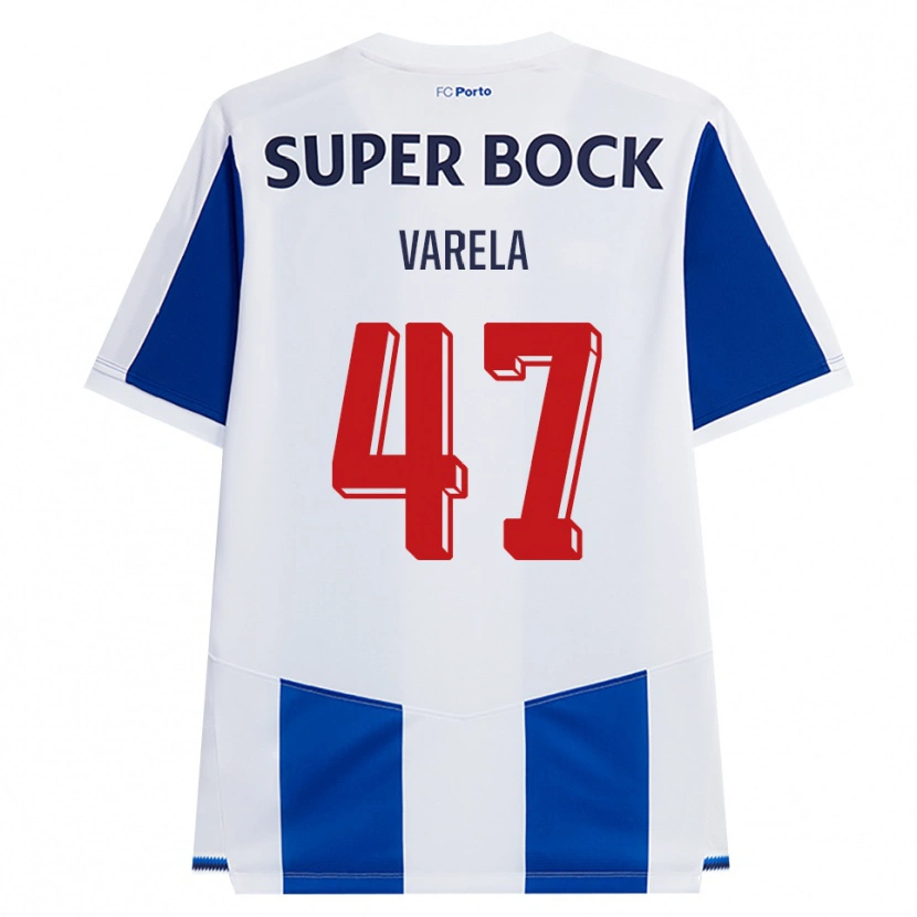 Danxen Herren Cardoso Varela #47 Blau Weiß Rot Heimtrikot Trikot 2026/27 T-Shirt Schweiz