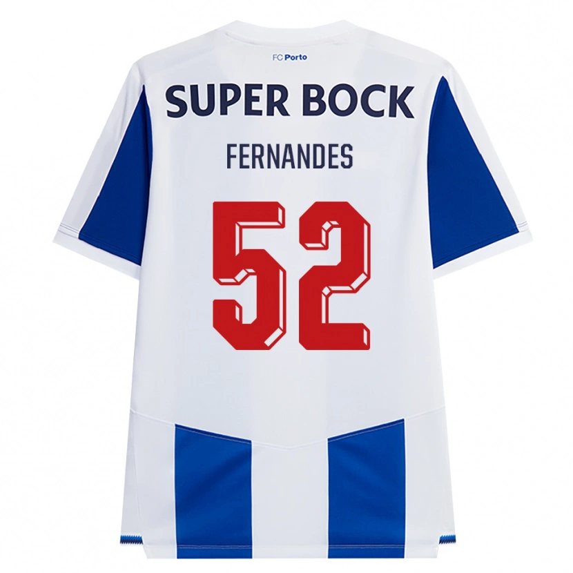 Danxen Herren Martim Fernandes #52 Blau Weiß Rot Heimtrikot Trikot 2026/27 T-Shirt Schweiz
