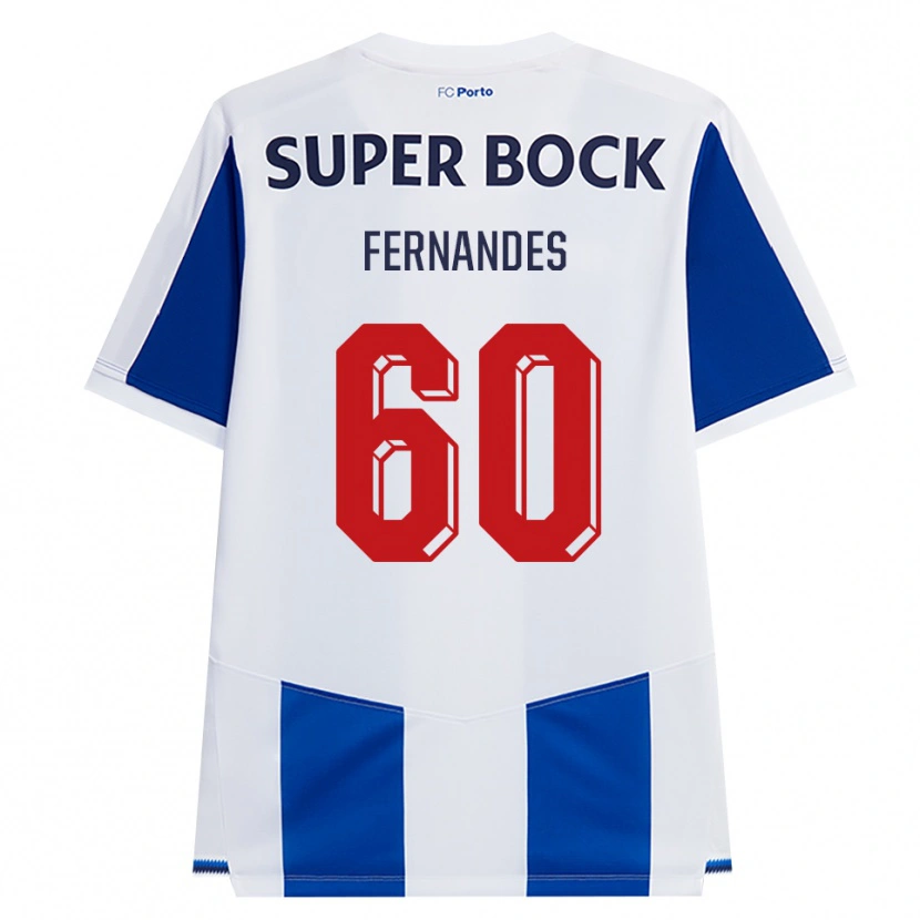 Danxen Herren Francisco Fernandes #60 Blau Weiß Rot Heimtrikot Trikot 2026/27 T-Shirt Schweiz