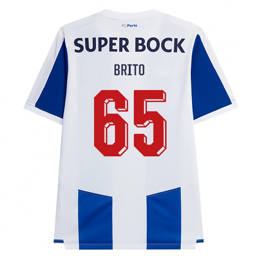 Danxen Herren João Brito #65 Blau Weiß Rot Heimtrikot Trikot 2026/27 T-Shirt Schweiz