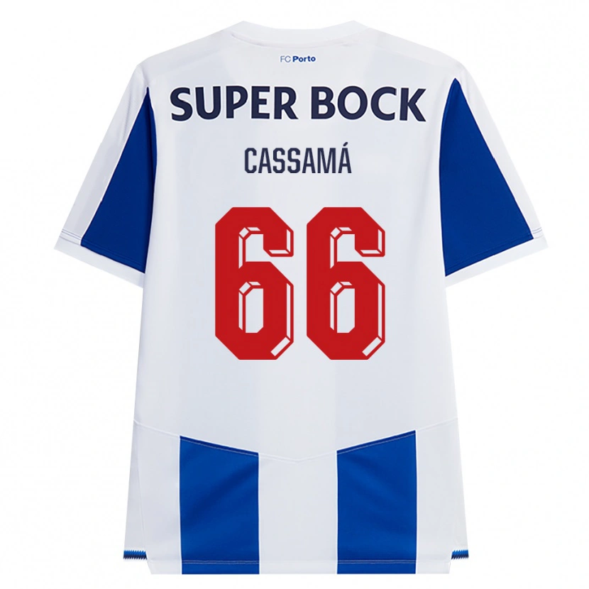 Danxen Herren Adramane Cassamá #66 Blau Weiß Rot Heimtrikot Trikot 2026/27 T-Shirt Schweiz