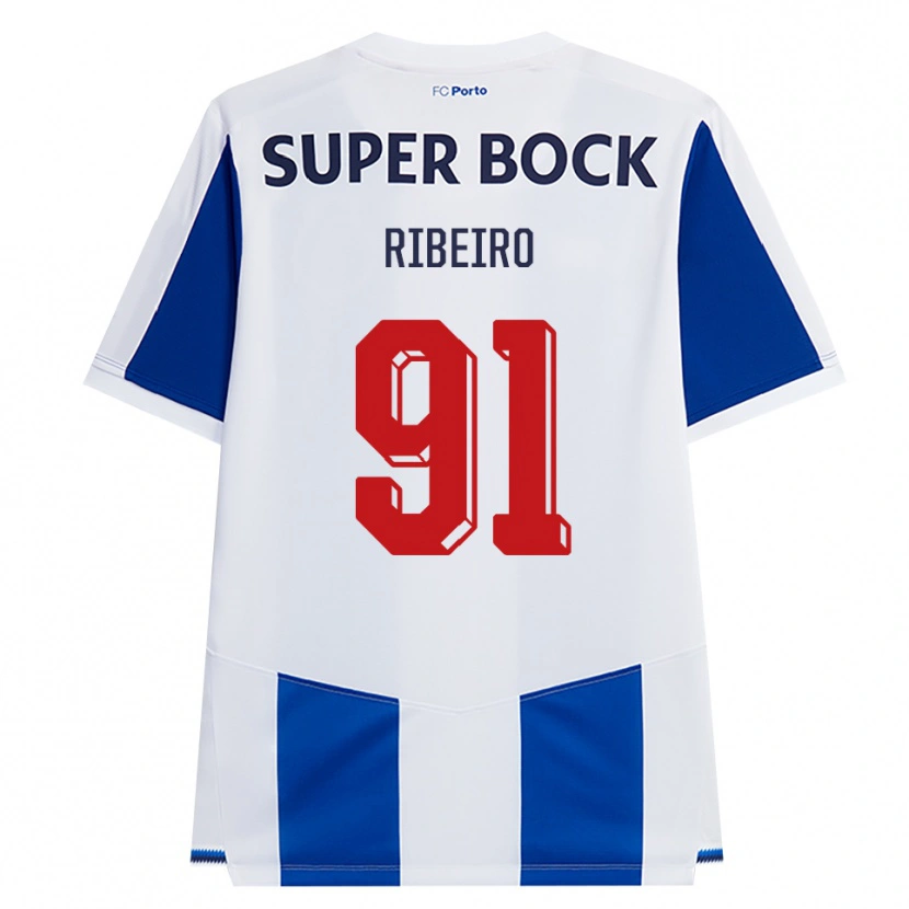 Danxen Herren Gonçalo Ribeiro #91 Blau Weiß Rot Heimtrikot Trikot 2026/27 T-Shirt Schweiz