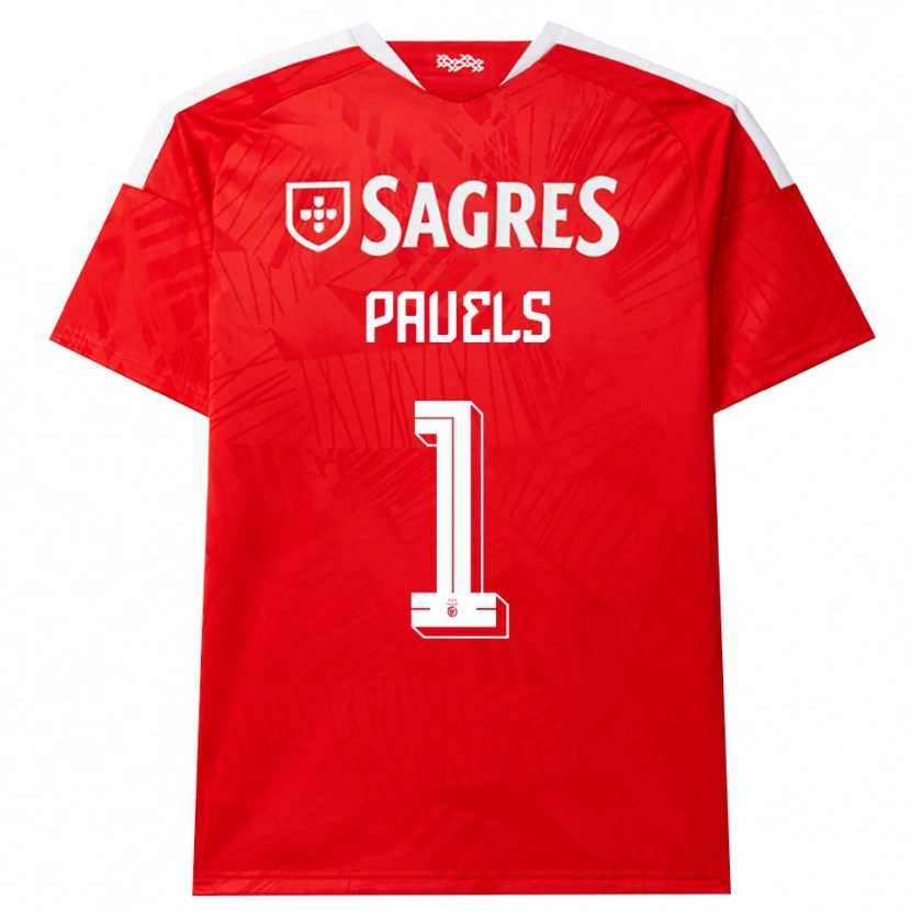 Danxen Herren Lena Pauels #1 Rot Weiß Gelb Heimtrikot Trikot 2026/27 T-Shirt Schweiz