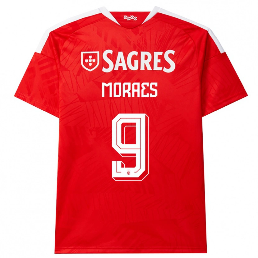 Danxen Herren Luca Moraes #9 Rot Weiß Gelb Heimtrikot Trikot 2026/27 T-Shirt Schweiz