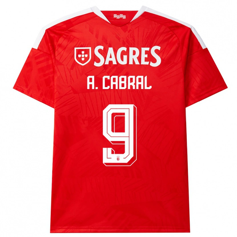 Danxen Herren Arthur Cabral #9 Rot Weiß Gelb Heimtrikot Trikot 2026/27 T-Shirt Schweiz