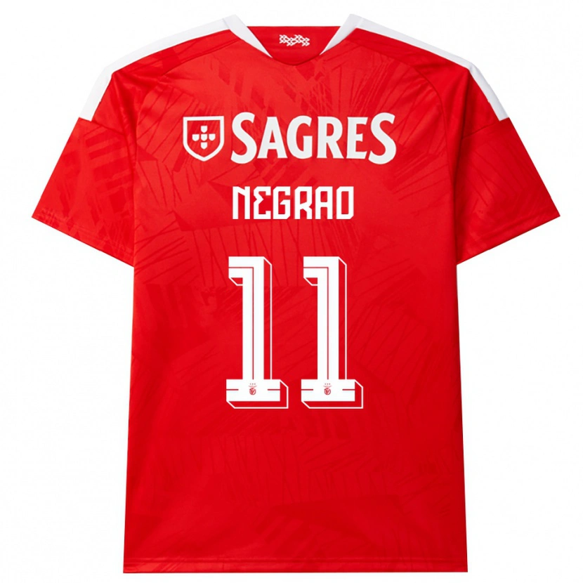 Danxen Herren Maria Negrao #11 Rot Weiß Gelb Heimtrikot Trikot 2026/27 T-Shirt Schweiz